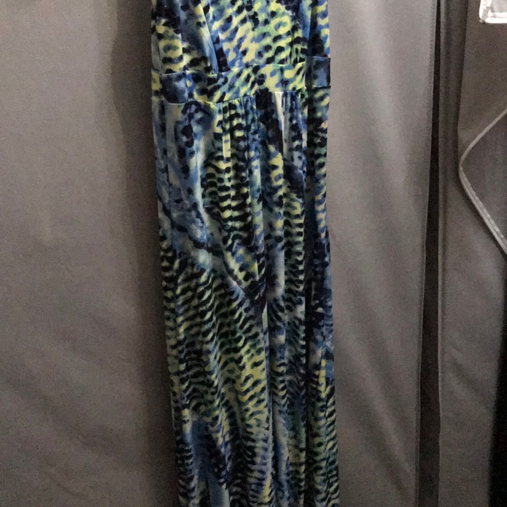 Woman sundress - never worn. Made of soft silk/ po